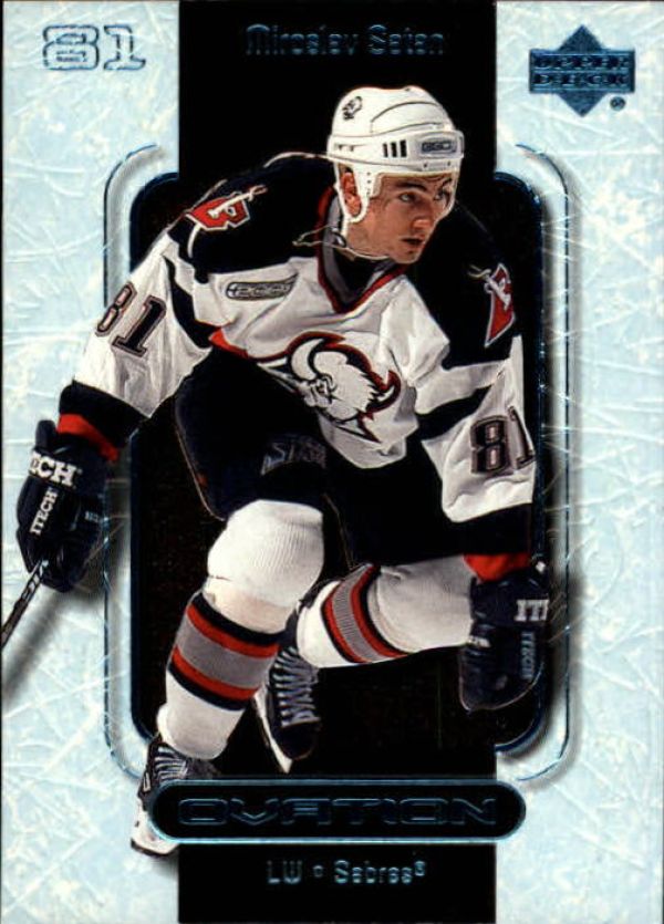 NHL 1999-00 Upper Deck Ovation - No 8 - Miroslav Satan