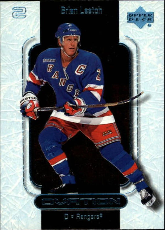 NHL 1999-00 Upper Deck Ovation - No 38 - Brian Leetch