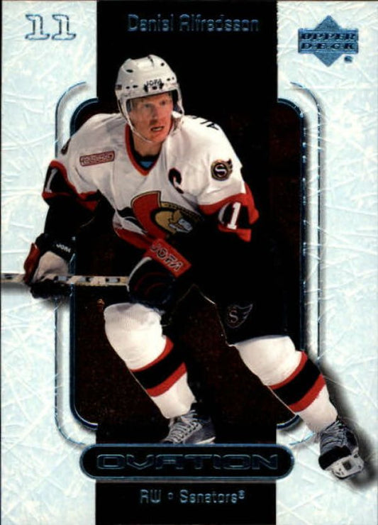 NHL 1999-00 Upper Deck Ovation - No 40 - Daniel Alfredsson