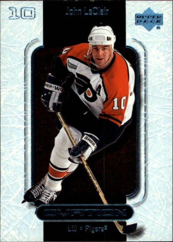 NHL 1999-00 Upper Deck Ovation - No. 42 - John LeClair