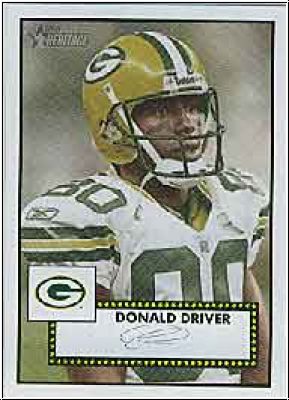 NFL 2006 Topps Heritage - No. 307 - Donald Driver