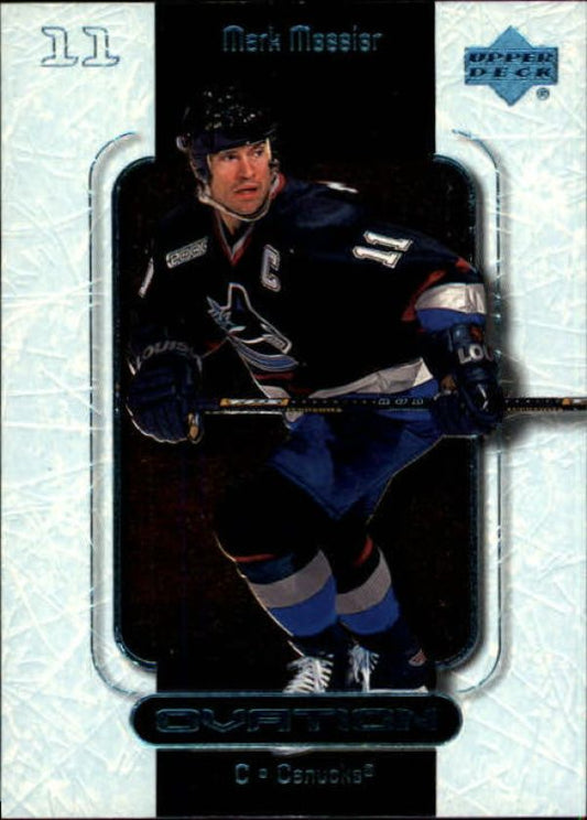 NHL 1999-00 Upper Deck Ovation - No 58 - Mark Messier