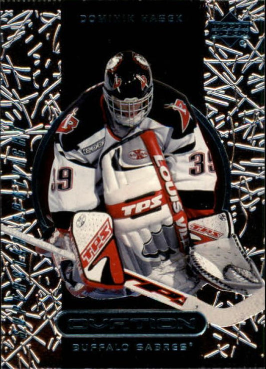 NHL 1999-00 Upper Deck Ovation - No 83 - Dominik Hasek