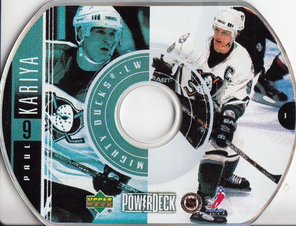 NHL 1999-00 Upper Deck PowerDeck - No 1 - Paul Kariya