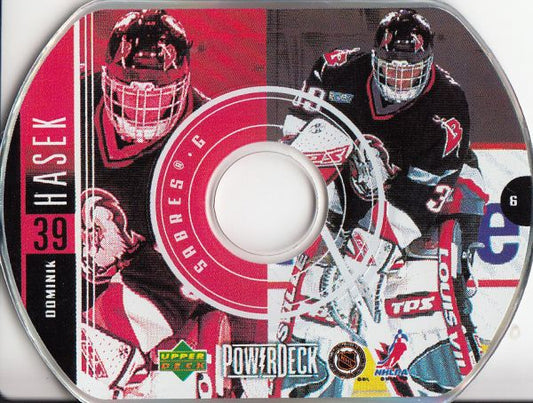 NHL 1999-00 Upper Deck PowerDeck - No 6 - Dominik Hasek