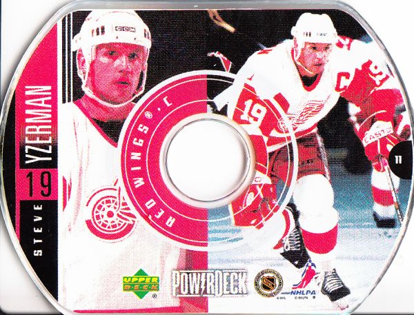 NHL 1999-00 Upper Deck PowerDeck - No 11 - Steve Yzerman