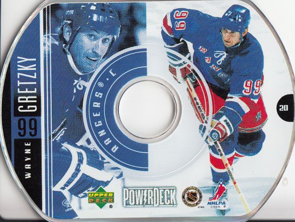 NHL 1999-00 Upper Deck PowerDeck - No 20 - Wayne Gretzky