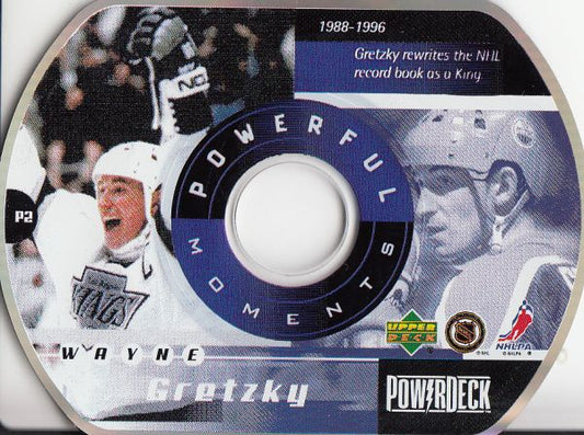 NHL 1999-00 Upper Deck PowerDeck Powerful Moments - No P2 - Wayne Gretzky