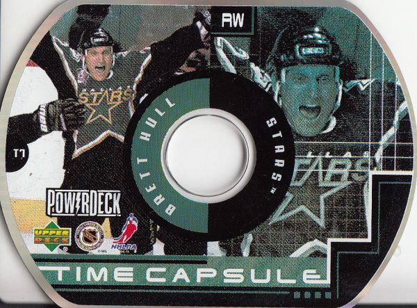 NHL 1999-00 Upper Deck PowerDeck Time Capsule - No T7 - Brett Hull