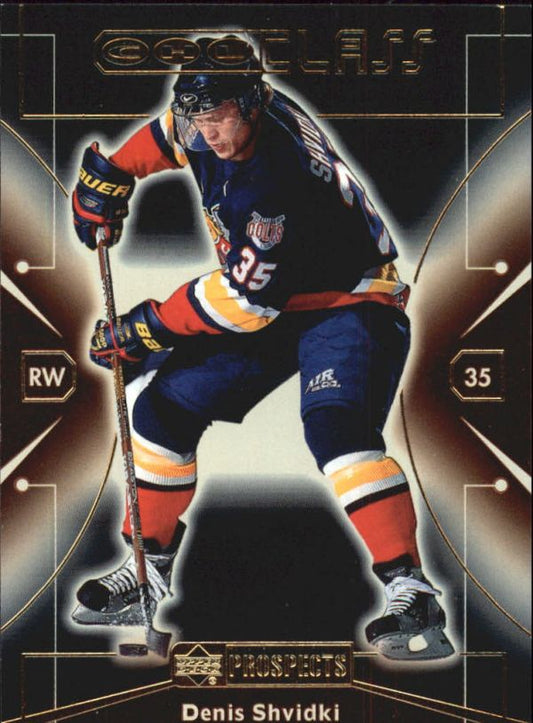 NHL 1999-00 UD Prospects CHL Class - No - C6 - Denis Shvidki