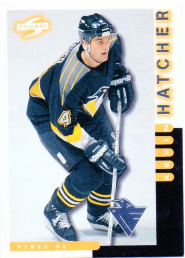 NHL 1997 / 98 Score Penguins - No 8 of 20 - Kevin Hatcher