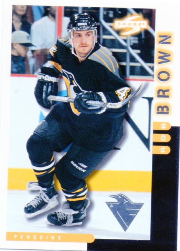 NHL 1997/98 Score Penguins - No 19 of 20 - Rob Brown