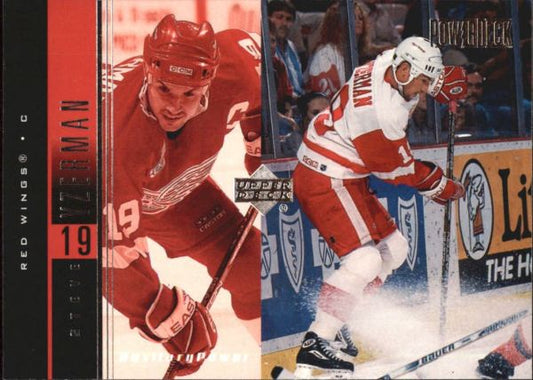 NHL 1999-00 Upper Deck PowerDeck Auxiliary - No AUX11 - Steve Yzerman