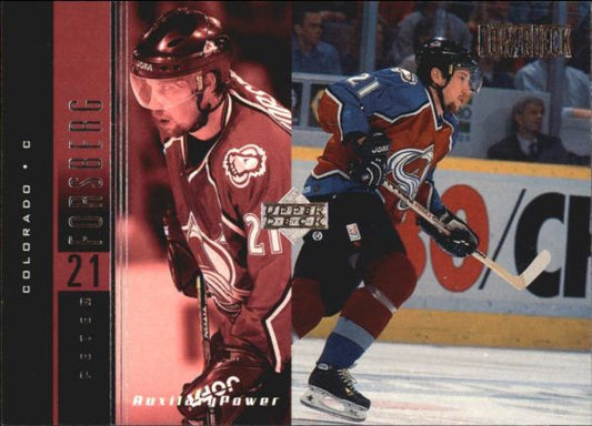 NHL 1999-00 Upper Deck PowerDeck Auxiliary - No AUX7 - Peter Forsberg