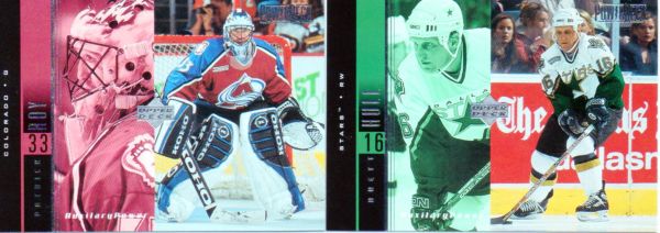 NHL 1999-00 Upper Deck PowerDeck Auxiliary - No AUX1 - AUX20 - kompletter Satz