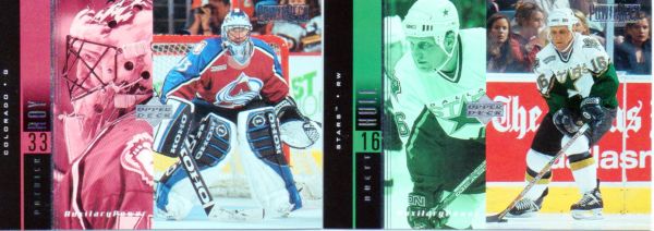 NHL 1999-00 Upper Deck PowerDeck Auxiliary - No AUX1 - AUX20 - complete set