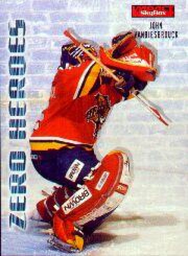 NHL 1996 / 97 SkyBox Impact Zero Heroes - No 10 of 10 - John Vanbiesbrouck