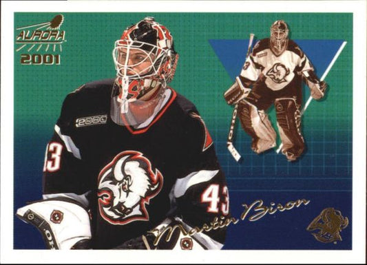 NHL 2000-01 Aurora - No 17 - Martin Biron