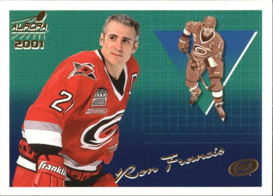 NHL 2000-01 Aurora - No 28 - Ron Francis