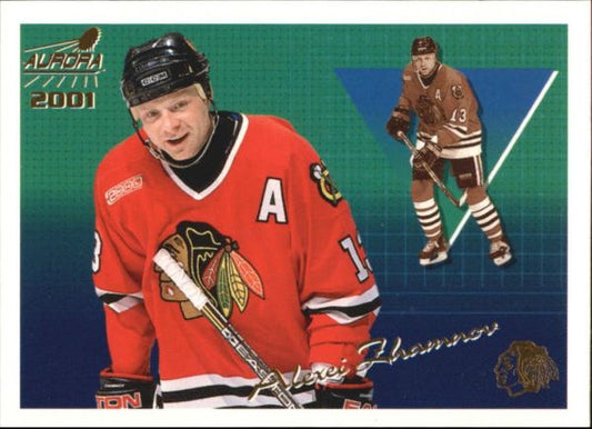 NHL 2000-01 Aurora - No. 35 - Alexei Zhamnov