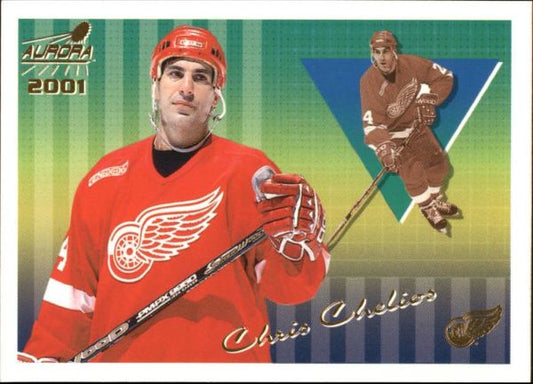 NHL 2000-01 Aurora Pinstripes - No 48 - Chris Chelios