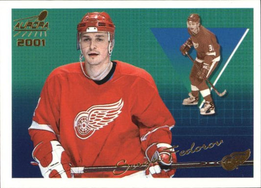 NHL 2000-01 Aurora - No 49 - Sergei Fedorov