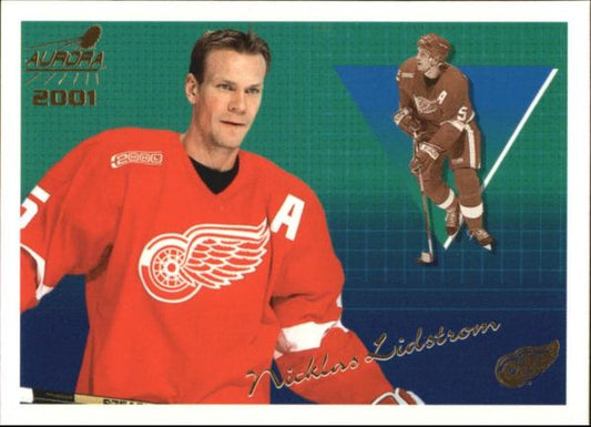 NHL 2000-01 Aurora - No 50 - Nicklas Lidstrom