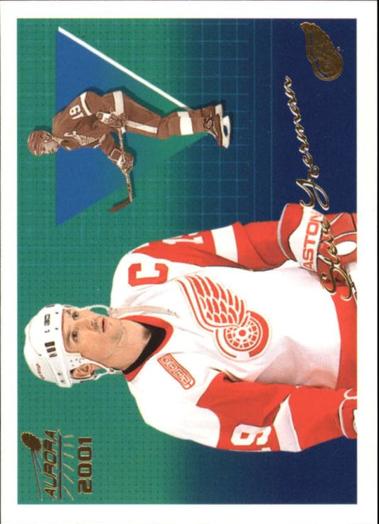 NHL 2000-01 Aurora - No 54 - Steve Yzerman