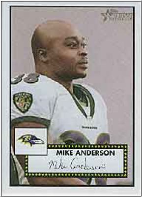 NFL 2006 Topps Heritage - No 245 - Mike Anderson