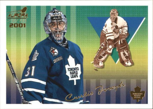 NHL 2000-01 Aurora Pinstripes - No 139 - Curtis Joseph