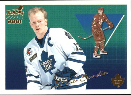 NHL 2000-01 Aurora - No 140 - Mats Sundin