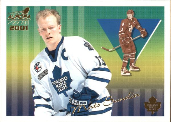 NHL 2000-01 Aurora Pinstripes - No 140 - Mats Sundin