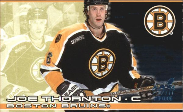 NHL 2000-01 Aurora Scouting Reports - No 4 - Joe Thornton