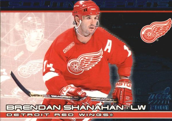 NHL 2000-01 Aurora Scouting Reports - No 10 - Brendan Shanahan