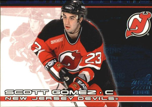 NHL 2000-01 Aurora Scouting Reports - No 14 - Scott Gomez