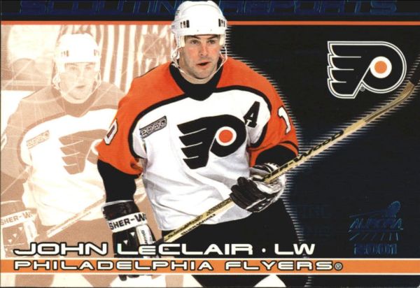 NHL 2000-01 Aurora Scouting Reports - No 17 - John LeClair