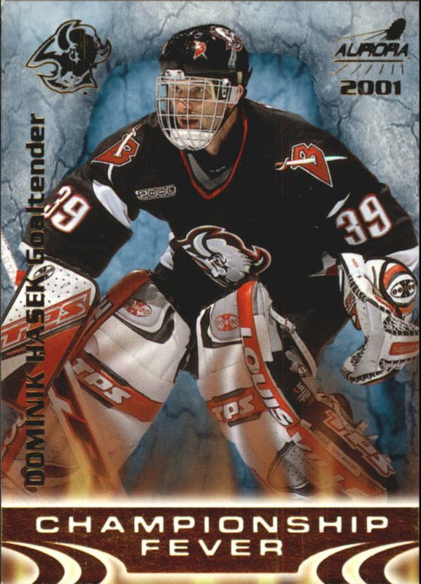 NHL 2000-01 Aurora Championship Fever - No 3 - Dominik Hasek