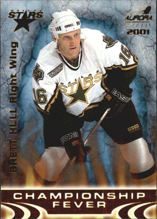 NHL 2000-01 Aurora Championship Fever - No 8 - Brett Hull