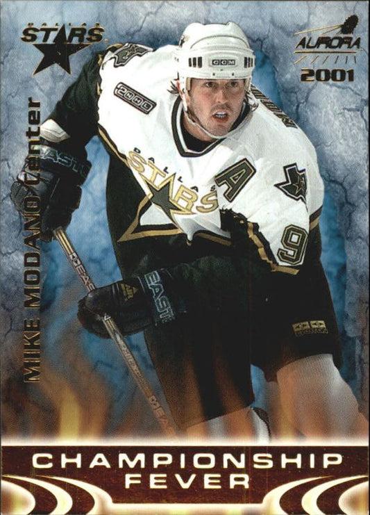 NHL 2000-01 Aurora Championship Fever - No 9 - Mike Modano