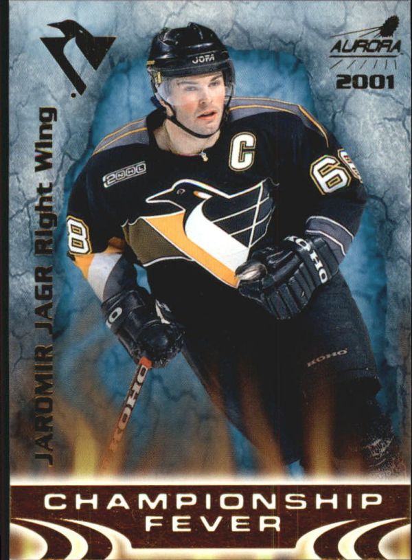 NHL 2000-01 Aurora Championship Fever - No 19 - Jaromir Jagr