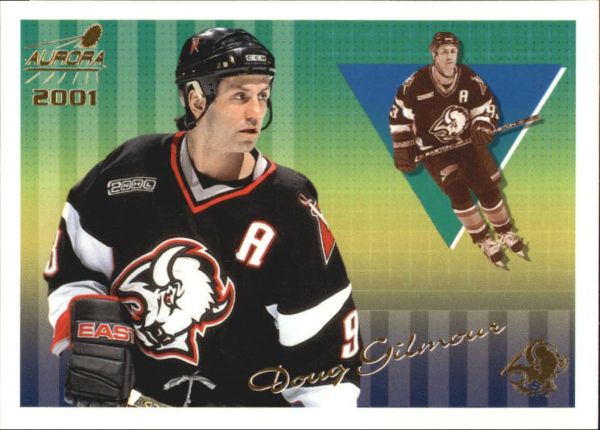 NHL 2000-01 Aurora Pinstripes - No 18 - Doug Gilmour