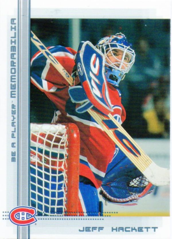 NHL 2000-01 BAP Memorabilia - No 30 - Jeff Hackett