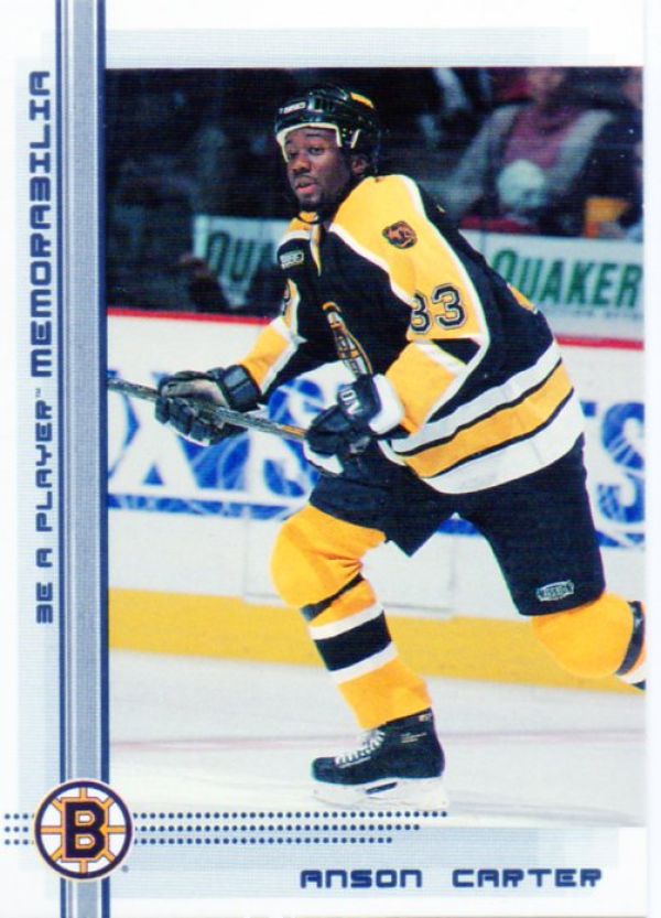 NHL 2000-01 BAP Memorabilia - No 43 - Anson Carter