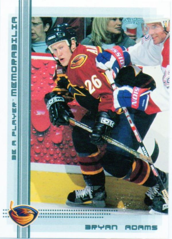 NHL 2000-01 BAP Memorabilia - No 81 - Bryan Adams