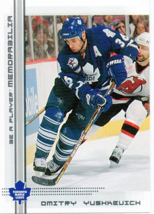 NHL 2000-01 BAP Memorabilia - No 87 - Dmitry Yushkevich