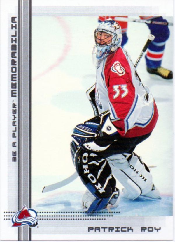 NHL 2000-01 BAP Memorabilia - No 104 - Patrick Roy