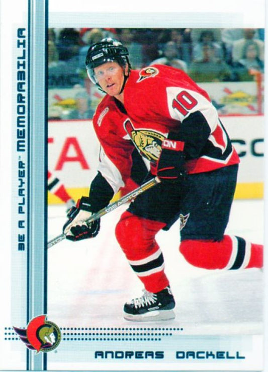 NHL 2000-01 BAP Memorabilia - No 107 - Andreas Dackell