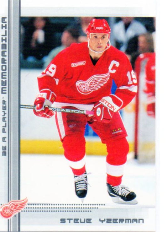 NHL 2000-01 BAP Memorabilia - No 124 - Steve Yzerman