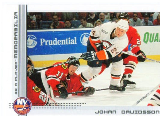 NHL 2000-01 BAP Memorabilia - No 131 - Johan Davidsson