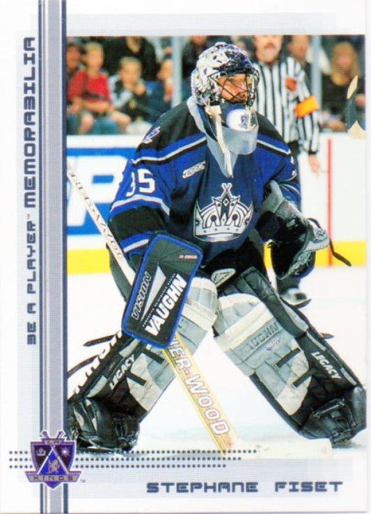 NHL 2000-01 BAP Memorabilia - No 159 - Stephane Fiset